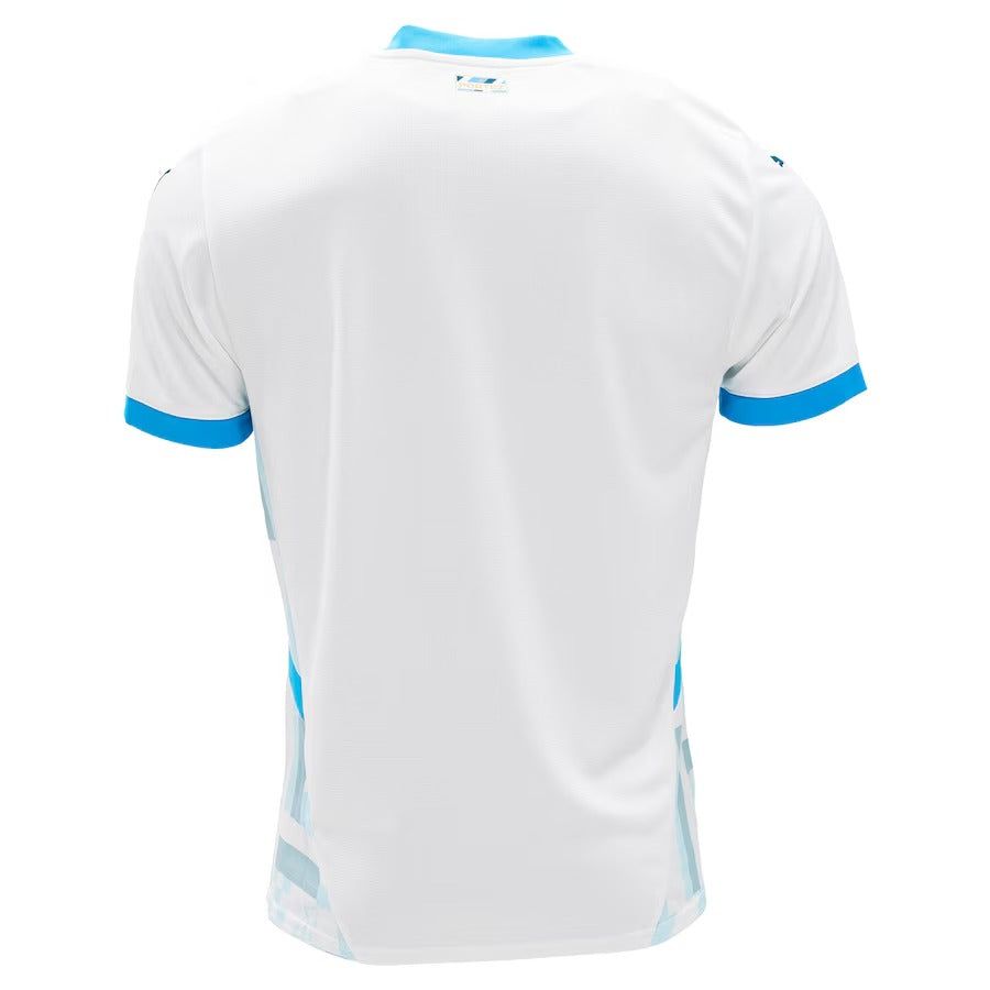 maillot-domicile-olympique-de-marseille-saison-2024-2025-bleu-et-blanc Olympique de Marseille home jersey 2024 2025 season blue and white