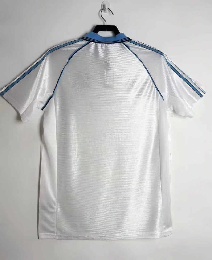 Olympique de Marseille home jersey season nineteen ninety eight nineteen ninety nine