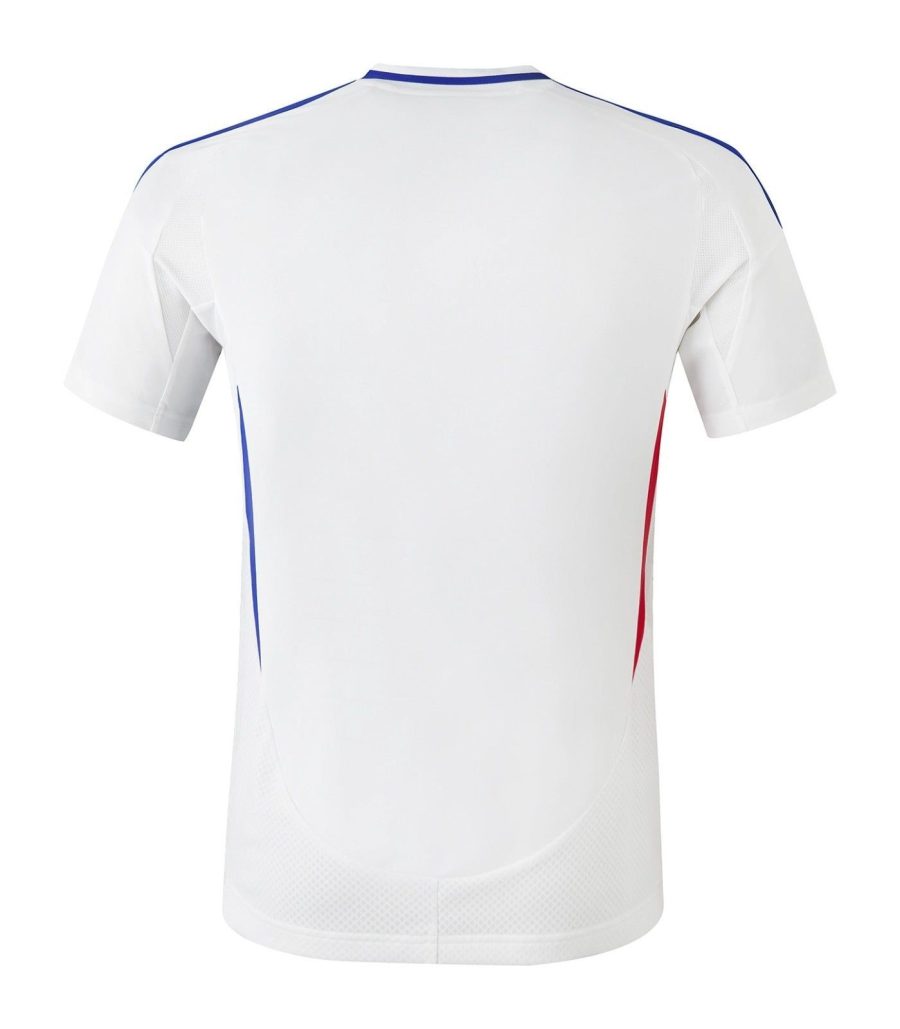 maillot-domicile-olympique-lyonnais-saison-deux-mille-vingt-quatre-deux-mille-vingt-cinq Olympique Lyonnais home jersey 2024 2025 season