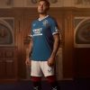 maillot-domicile-rangers-fc-edition-anniversaire-saison-2024-2025 Rangers FC home jersey anniversary edition 2024-2025 season