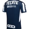 Rayados Monterrey Home Jersey 2024 2025 Season Blue White Striped Soccer Jersey