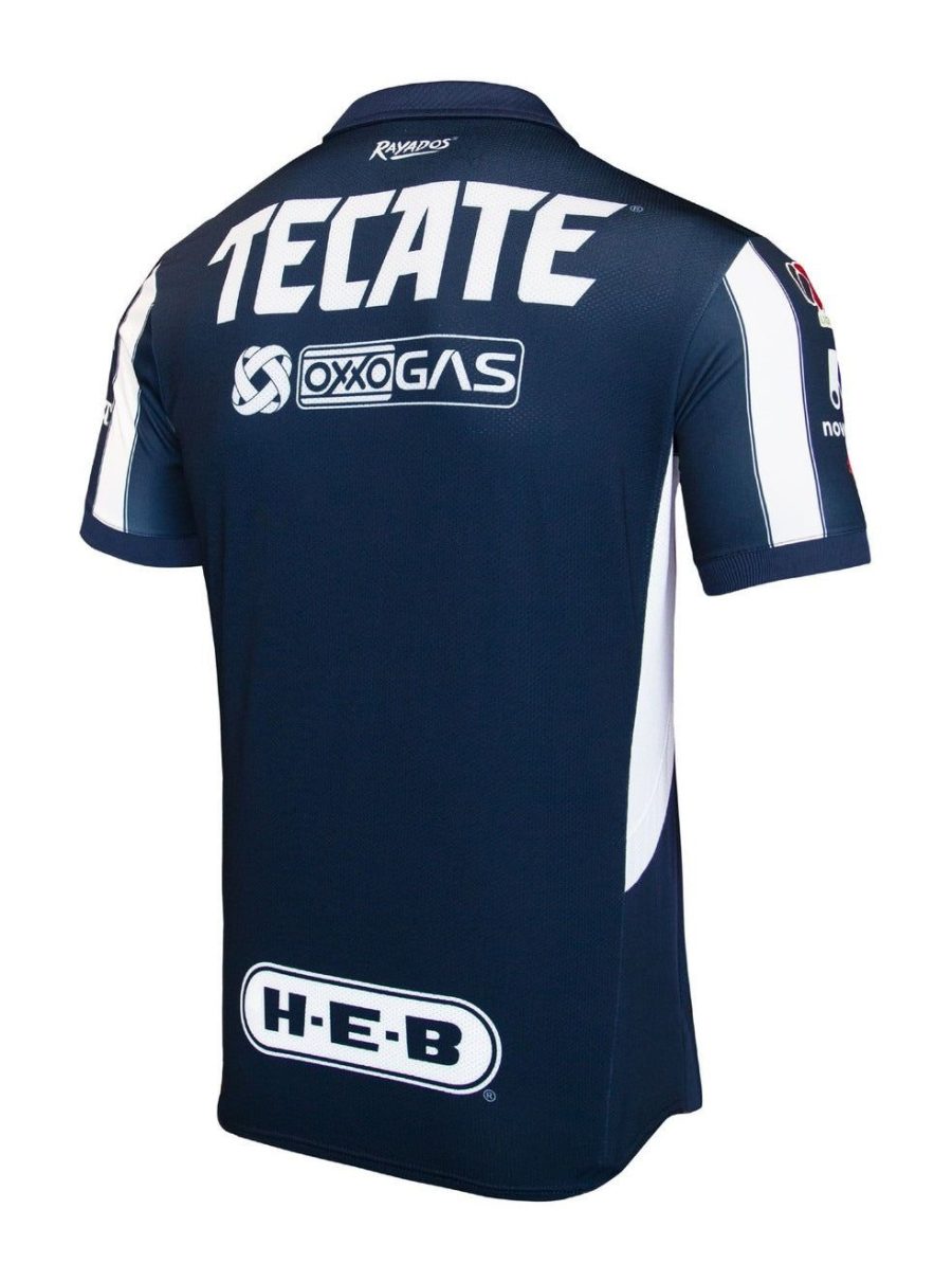 Rayados Monterrey Home Jersey 2024 2025 Season Blue White Striped Soccer Jersey