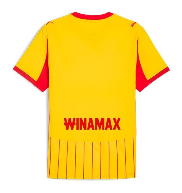 RC Lens home soccer jersey season 2025-2026 official soccer jersey