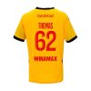 RC Lens home jersey two thousand twenty four two thousand twenty five season