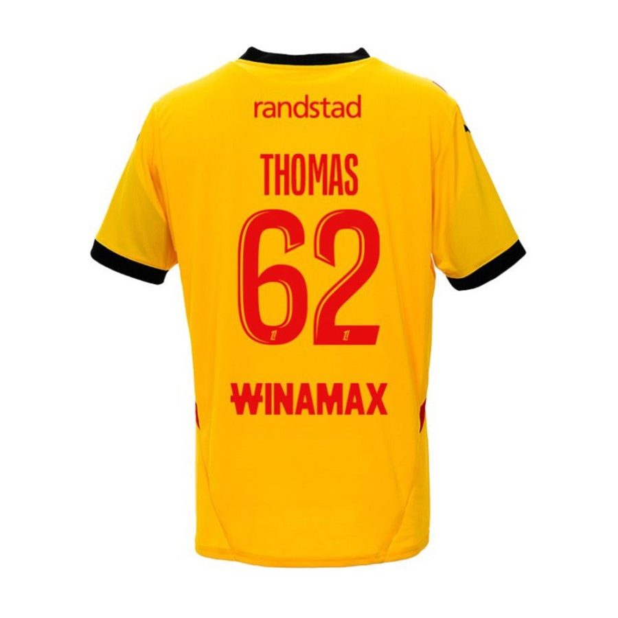 RC Lens home jersey two thousand twenty four two thousand twenty five season