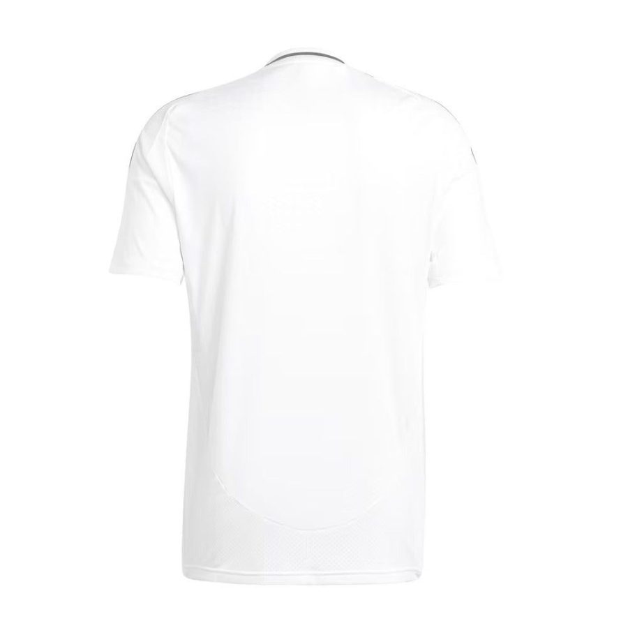 Real Madrid home jersey season two thousand twenty four two thousand twenty five white