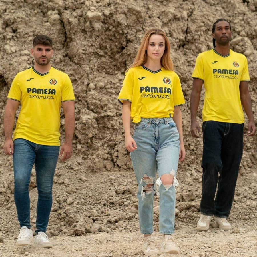 Villarreal home jersey 2024 2025 yellow official soccer