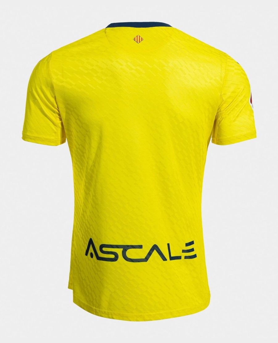 Villarreal home jersey season two thousand twenty five two thousand twenty six yellow official