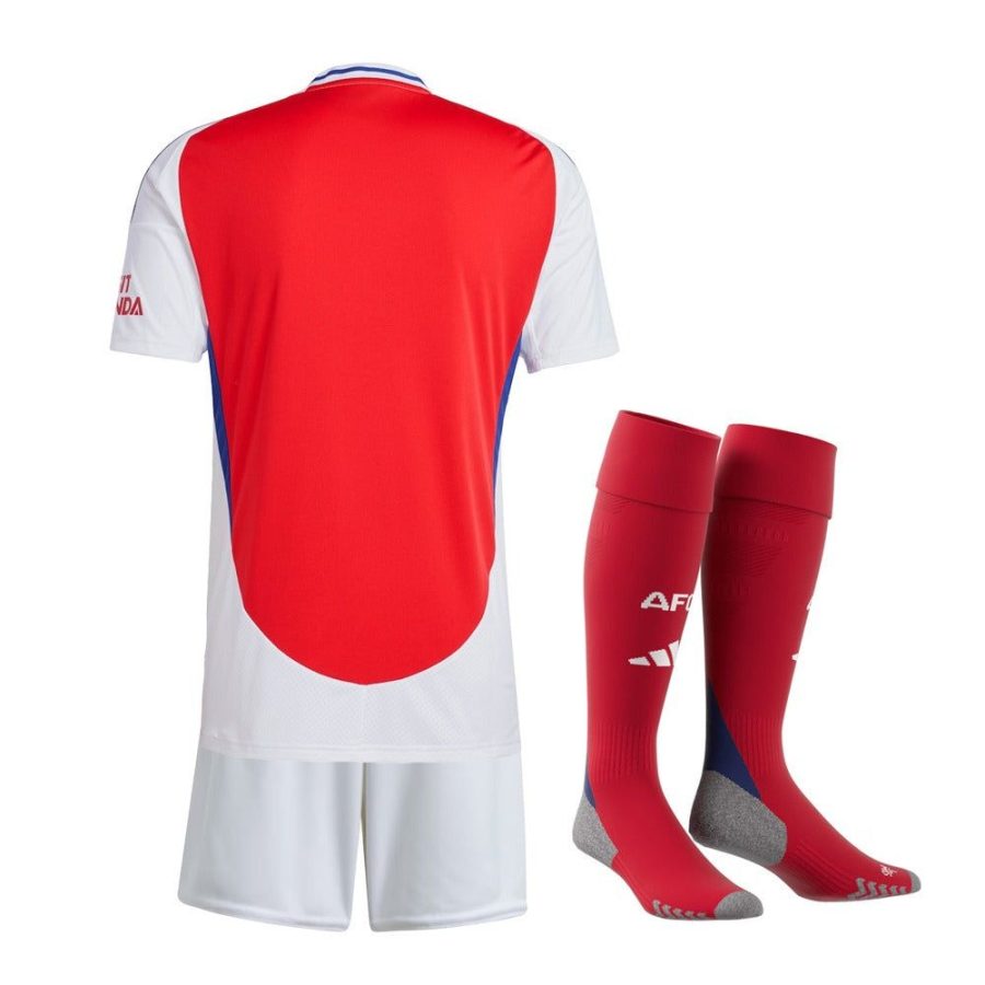 maillot-enfant-arsenal-domicile-saison-2024-2025-tenue-officielle Youth Arsenal home jersey 2024 2025 season official kit