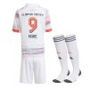 Youth Bayern Munich away jersey 2025-2026 season with shorts and socks
