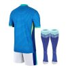 maillot-enfant-bresil-exterieur-2024-tenue-de-football-jaune-et-vert Brazil Youth Away Jersey 2024 Yellow and Green Soccer Kit