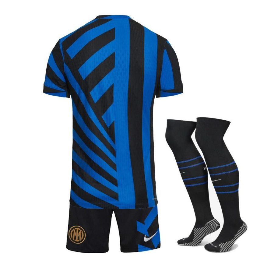 Inter Milan Youth Home Jersey 2024-2025 Season with Matching Shorts