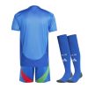 Italy Home Youth Jersey 2024 Official Uniform