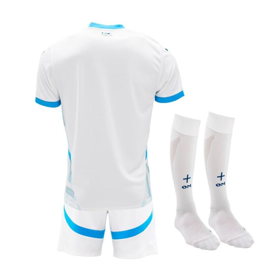 youth Olympique de Marseille home soccer jersey 2024 2025 season