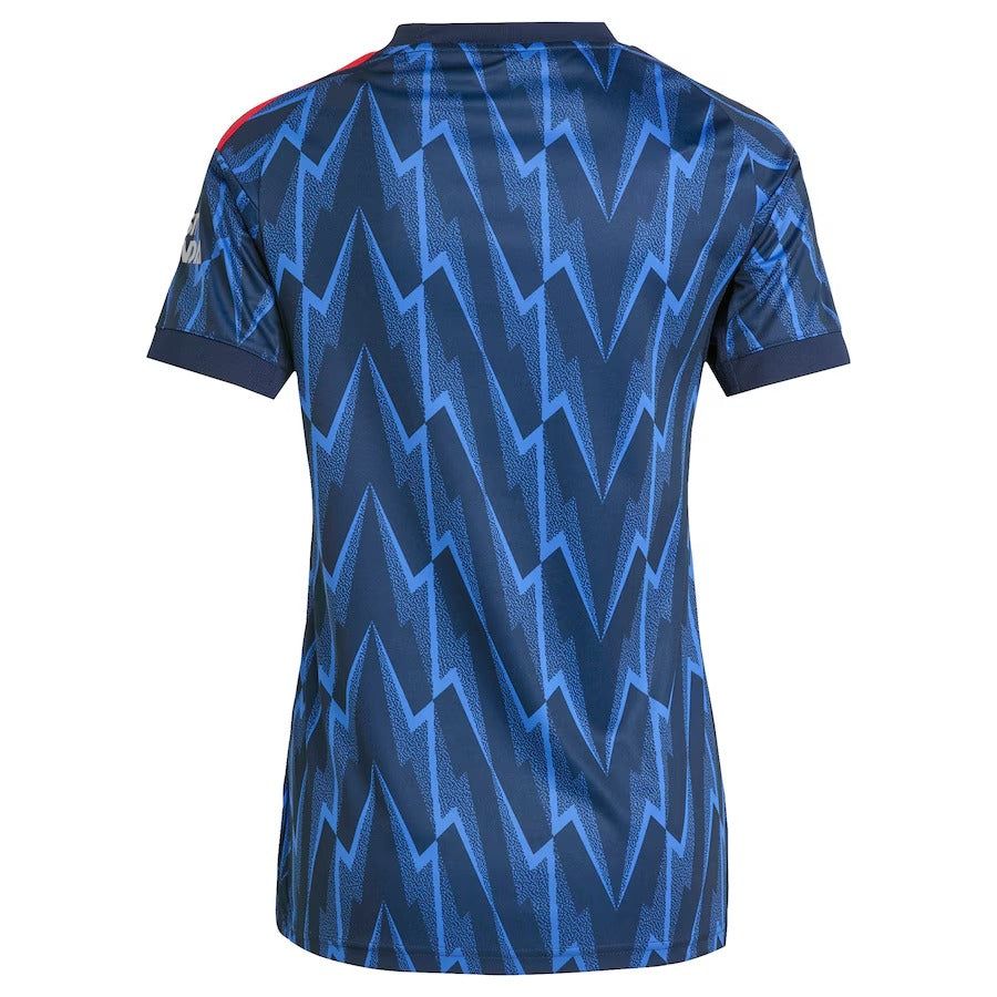 maillot-exterieur-arsenal-femme-saison-2025-2026-tenue-officielle Arsenal women's away jersey 2025 2026 season official kit