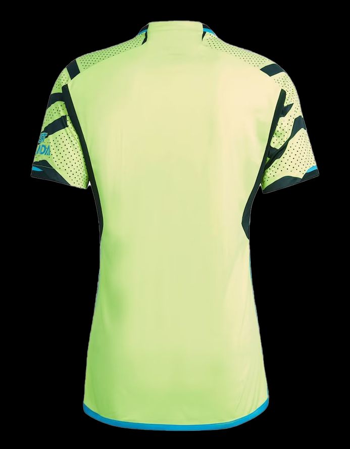 Arsenal away jersey 2023-2024 season official adidas red and black kit