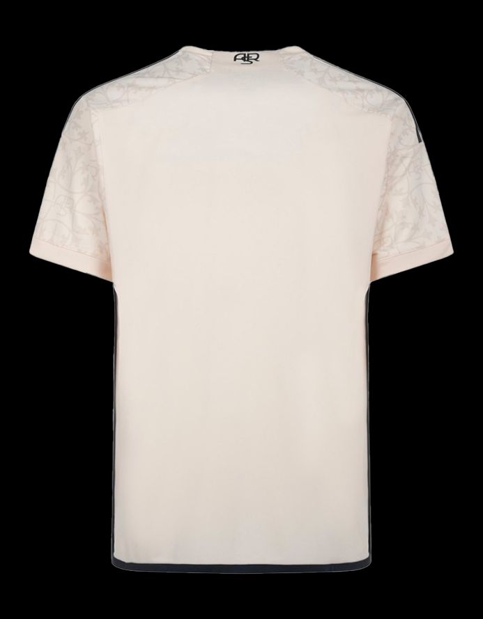 maillot-exterieur-as-roma-saison-2023-2024-tenue-officielle-de-football AS Roma away jersey season 2023 2024 official soccer kit