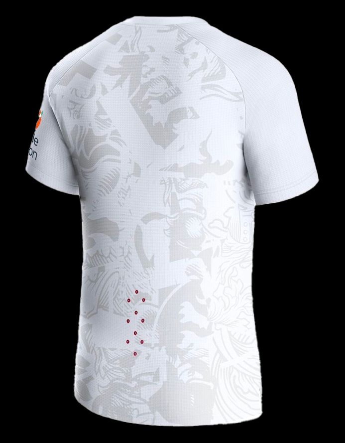 Aston Villa away jersey season 2023 2024 official soccer kit