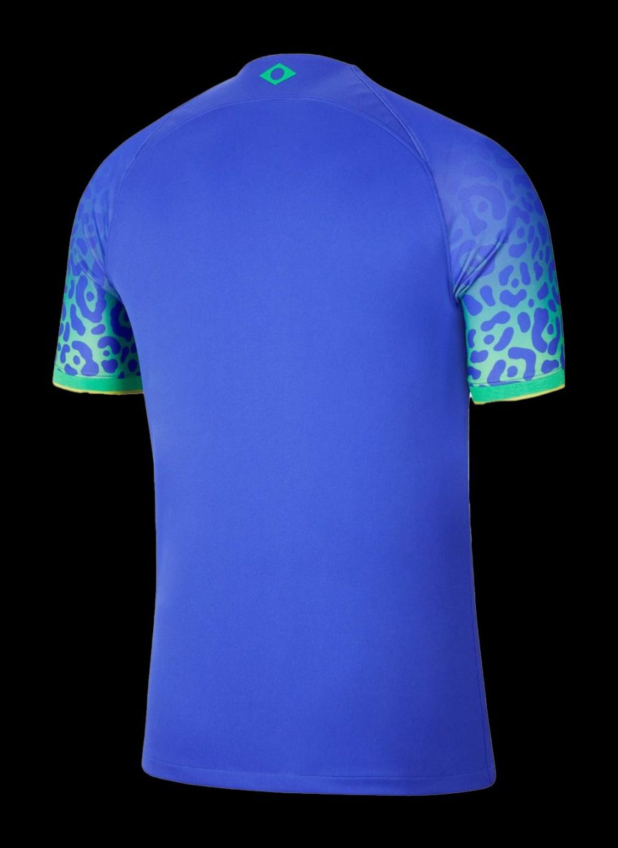 Brazil away jersey World Cup 2022 official yellow and green kit
