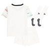 Youth away Portugal jersey 2025 soccer kit red and green