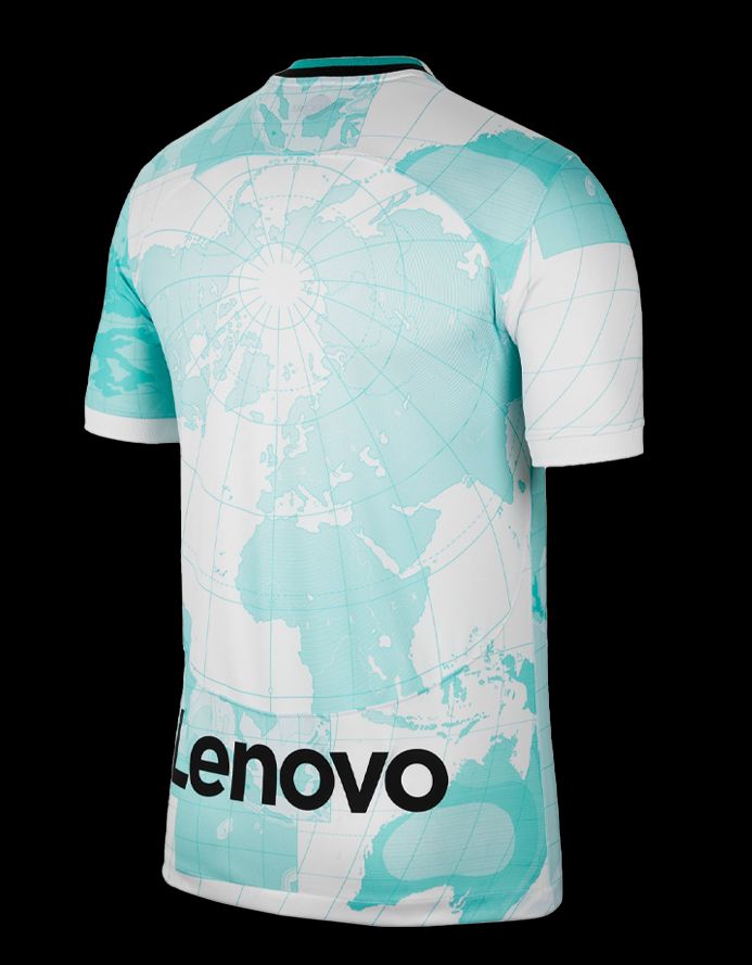 Inter Milan away jersey season two thousand twenty two two thousand twenty three