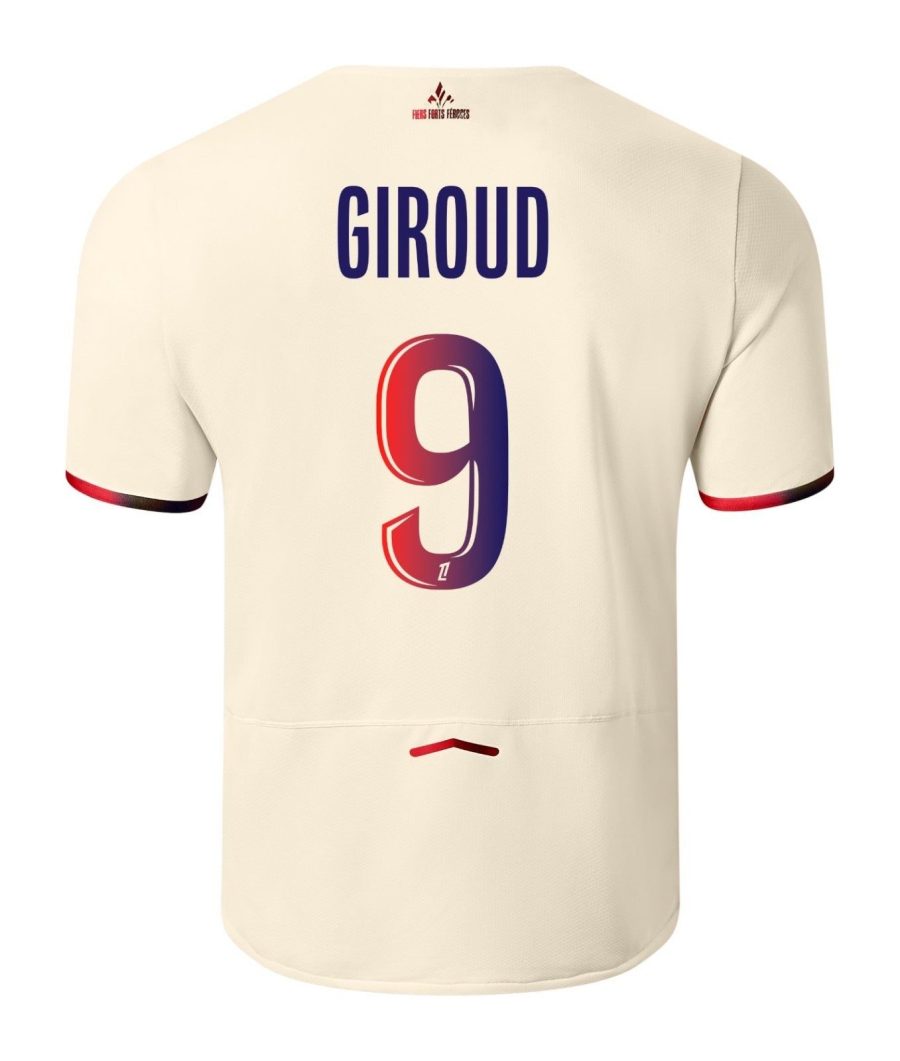 Lille LOSC away soccer jersey 2025-2026 official football kit