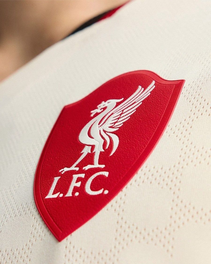 Liverpool away jersey season two thousand twenty five two thousand twenty six official kit