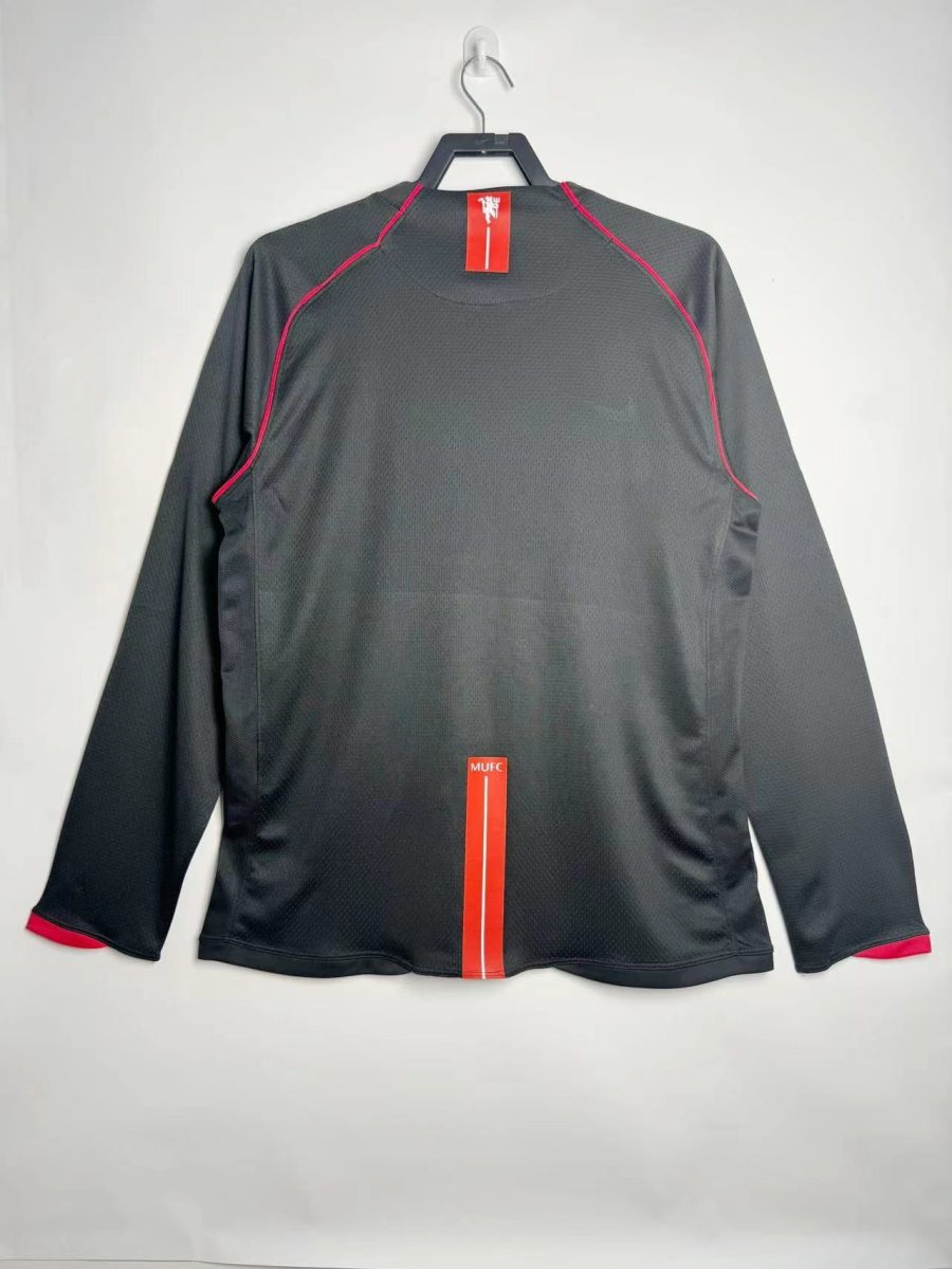 maillot-exterieur-manchester-united-manches-longues-saison-2007-2008 Manchester United Away Long Sleeve Jersey 2007 2008 Season