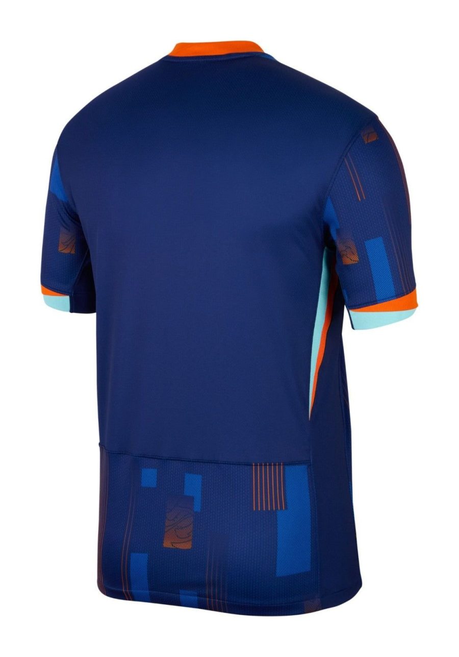 maillot-exterieur-pays-bas-2024-orange-equipement-officiel-football Netherlands away jersey 2024 orange official soccer gear