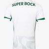 Sporting CP Away Jersey 2025 2026 Season Green and White Soccer Kit