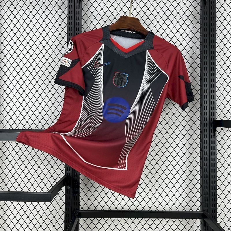 maillot-fc-barcelona-concept-rouge-20252026 FC BARCELONA RED CONCEPT JERSEY 20252026
