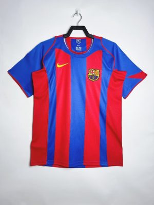 maillot-fc-barcelona-domicile-20042005 FC BARCELONA HOME JERSEY 20042005