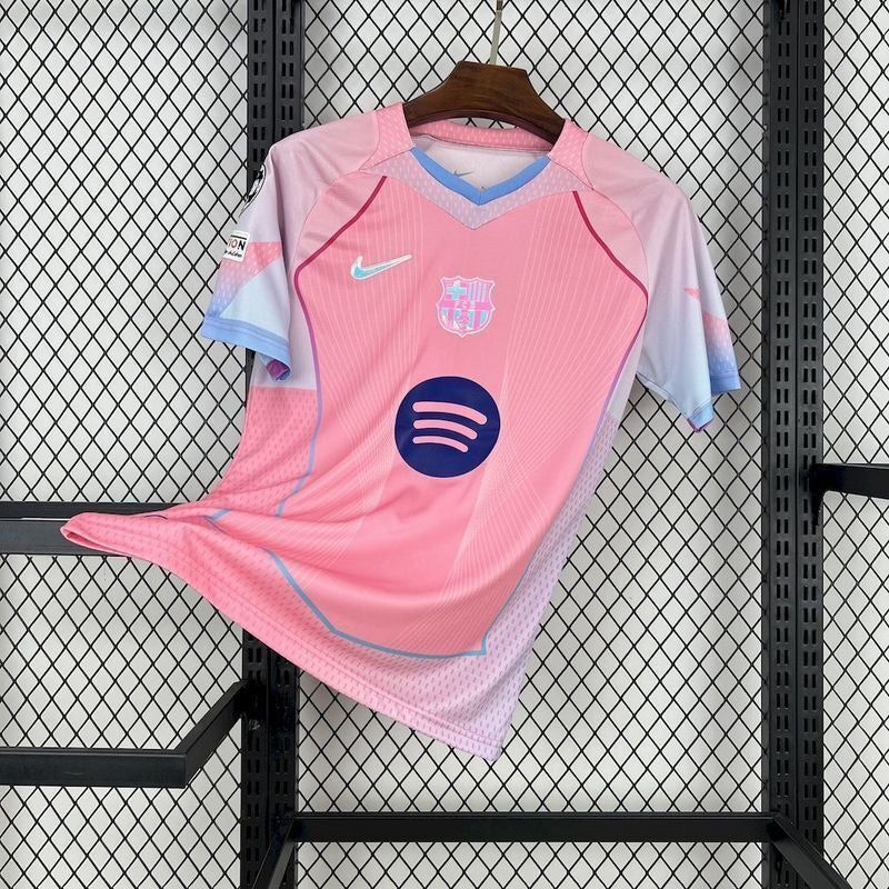 FC BARCELONA PINK EDITION SOCCER JERSEY 20252026