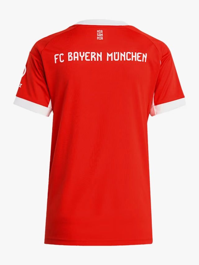 maillot-femme-bayern-munich-domicile-saison-2025-2026-tenue-officielle Women's Bayern Munich home jersey 2025-2026 season official kit
