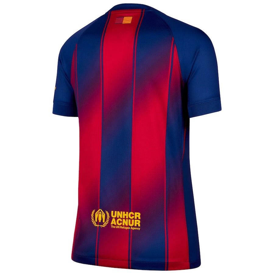 maillot-femme-fc-barcelona-domicile-saison-2025-2026 women's FC Barcelona home soccer jersey season 2025-2026