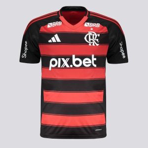 FLAMENGO HOME SOCCER JERSEY 2025