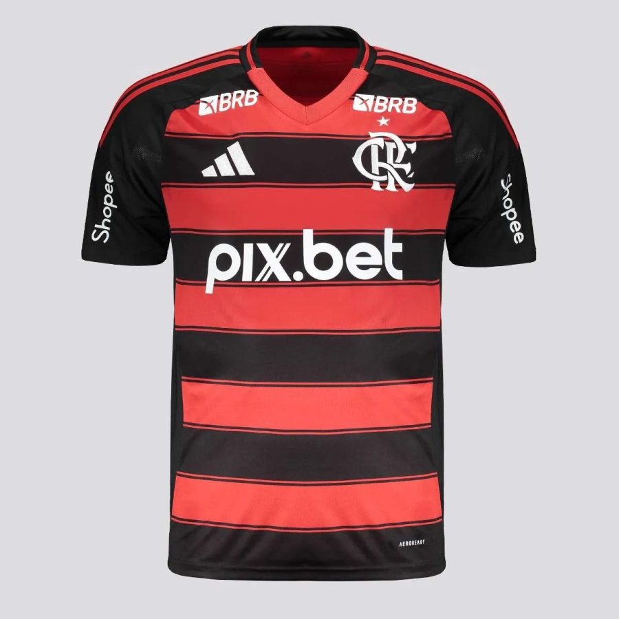 FLAMENGO HOME SOCCER JERSEY 2025