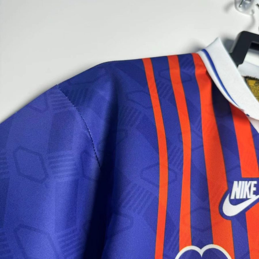 PSG retro home soccer jersey 1990s era