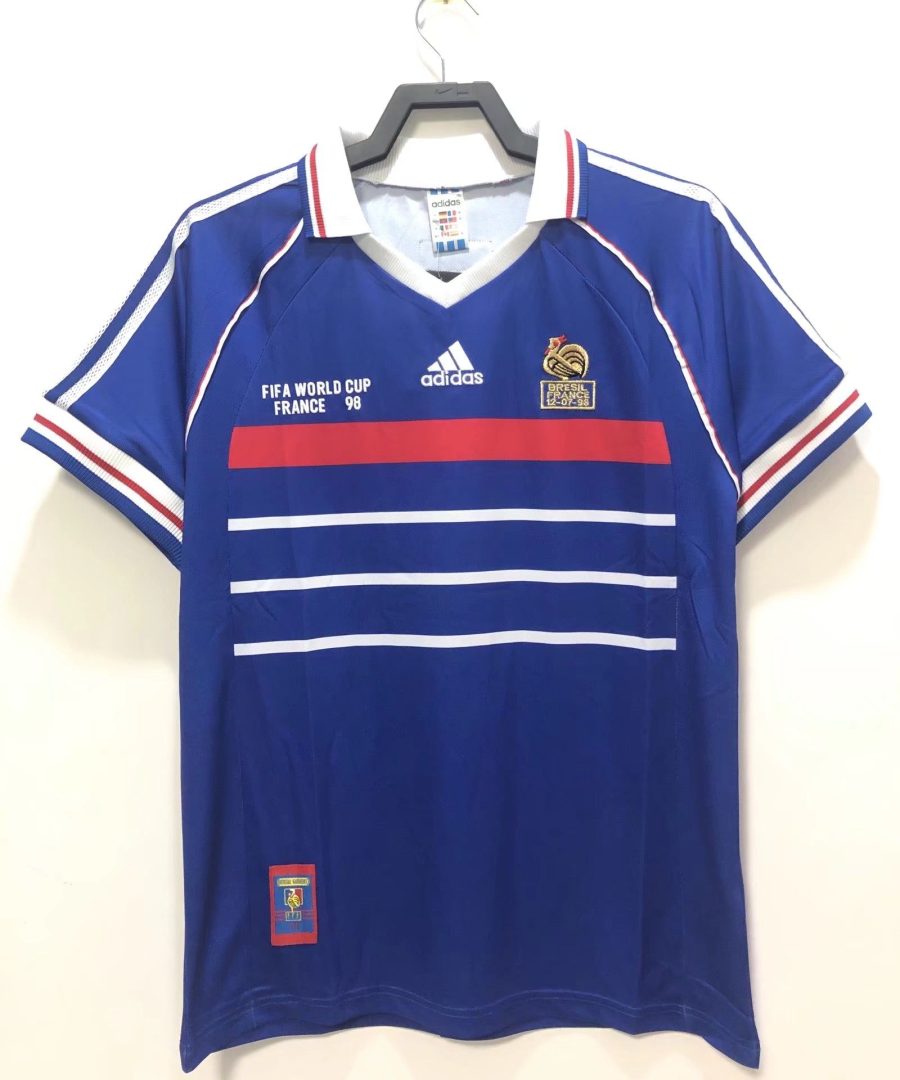 FRANCE HOME JERSEY 1998
