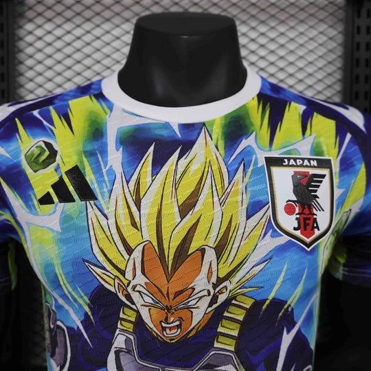 Japan special edition Vegeta soccer jersey season 2024-2025 anime style