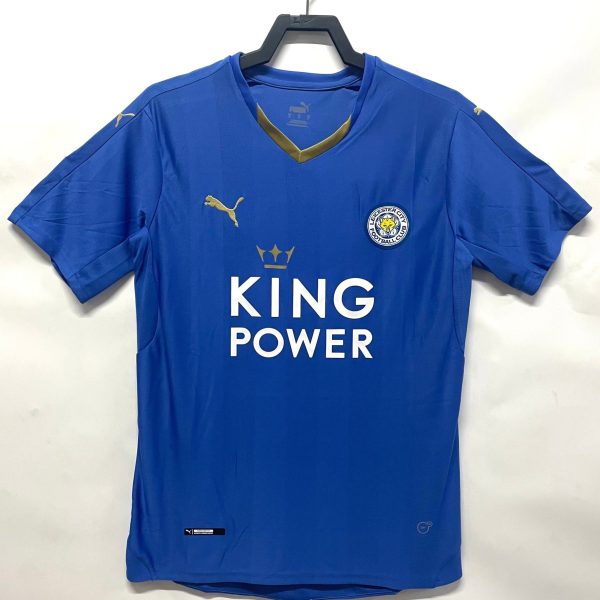 Leicester City Home Soccer Jersey 2015-2016