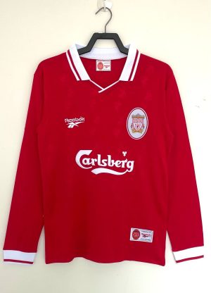LIVERPOOL FC LONG SLEEVE HOME JERSEY 19961997