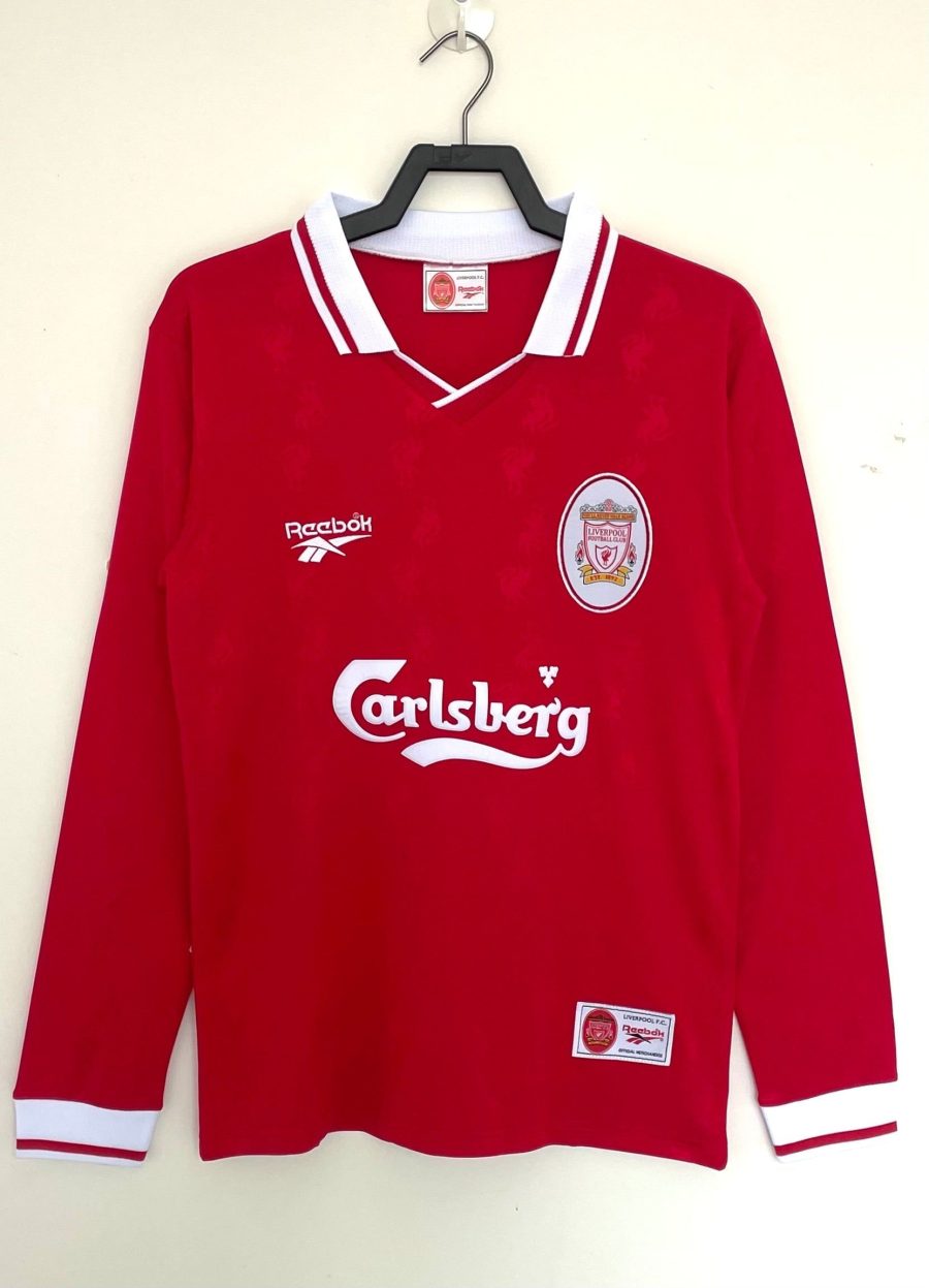 maillot-liverpool-fc-manches-longues-domicile-19961997 LIVERPOOL FC LONG SLEEVE HOME JERSEY 19961997