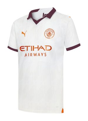MANCHESTER CITY AWAY SOCCER JERSEY 2023-2024
