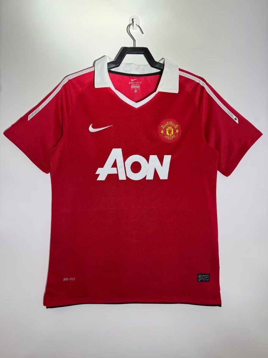 maillot-manchester-united-domicile-20102011 MANCHESTER UNITED HOME JERSEY 20102011