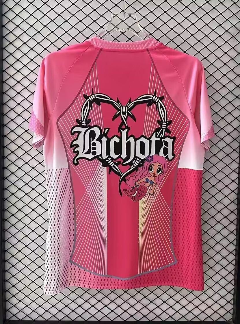 official FC Barcelona jersey pink collaboration Karol G edition for fans