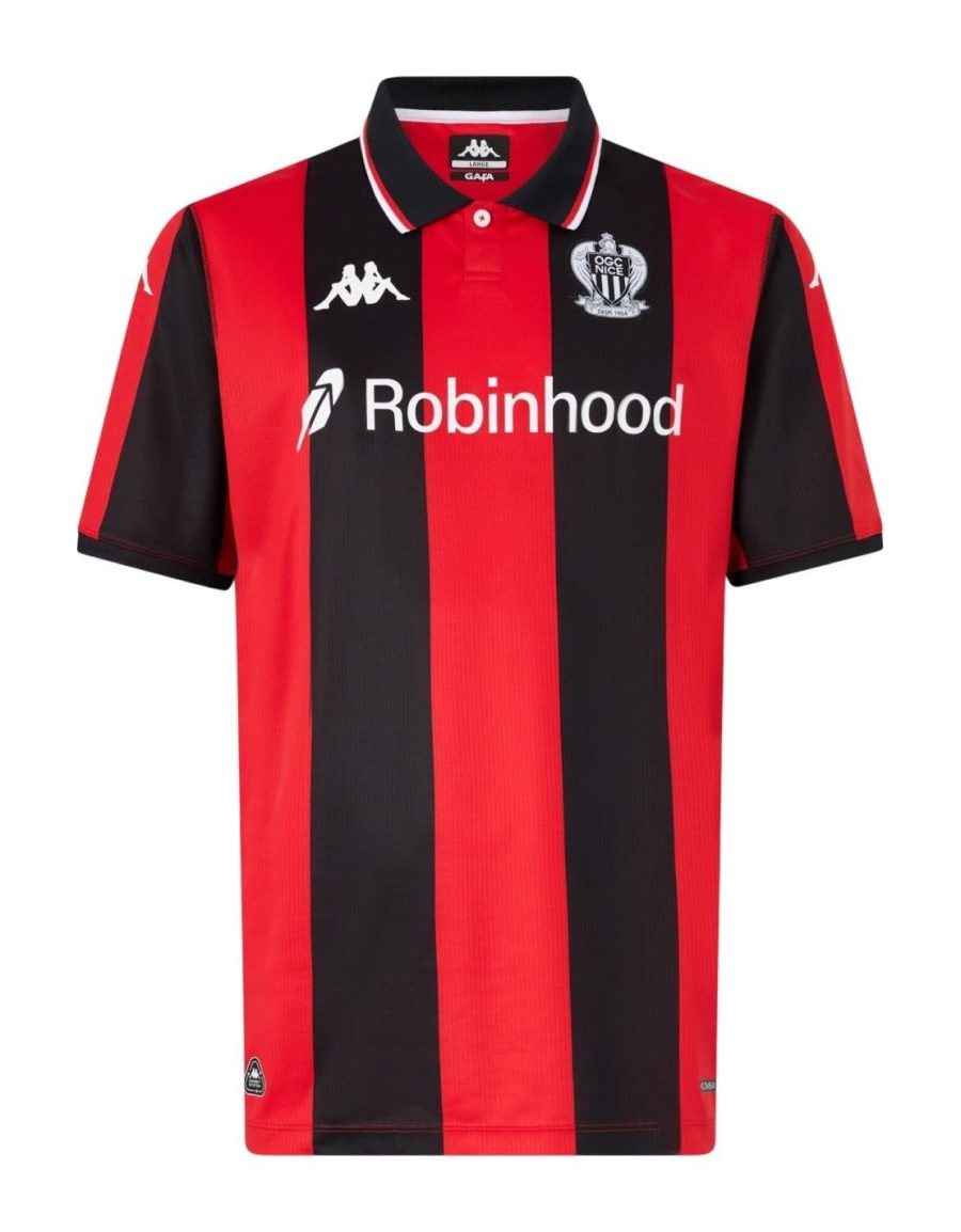 OGC NICE HOME JERSEY 20252026