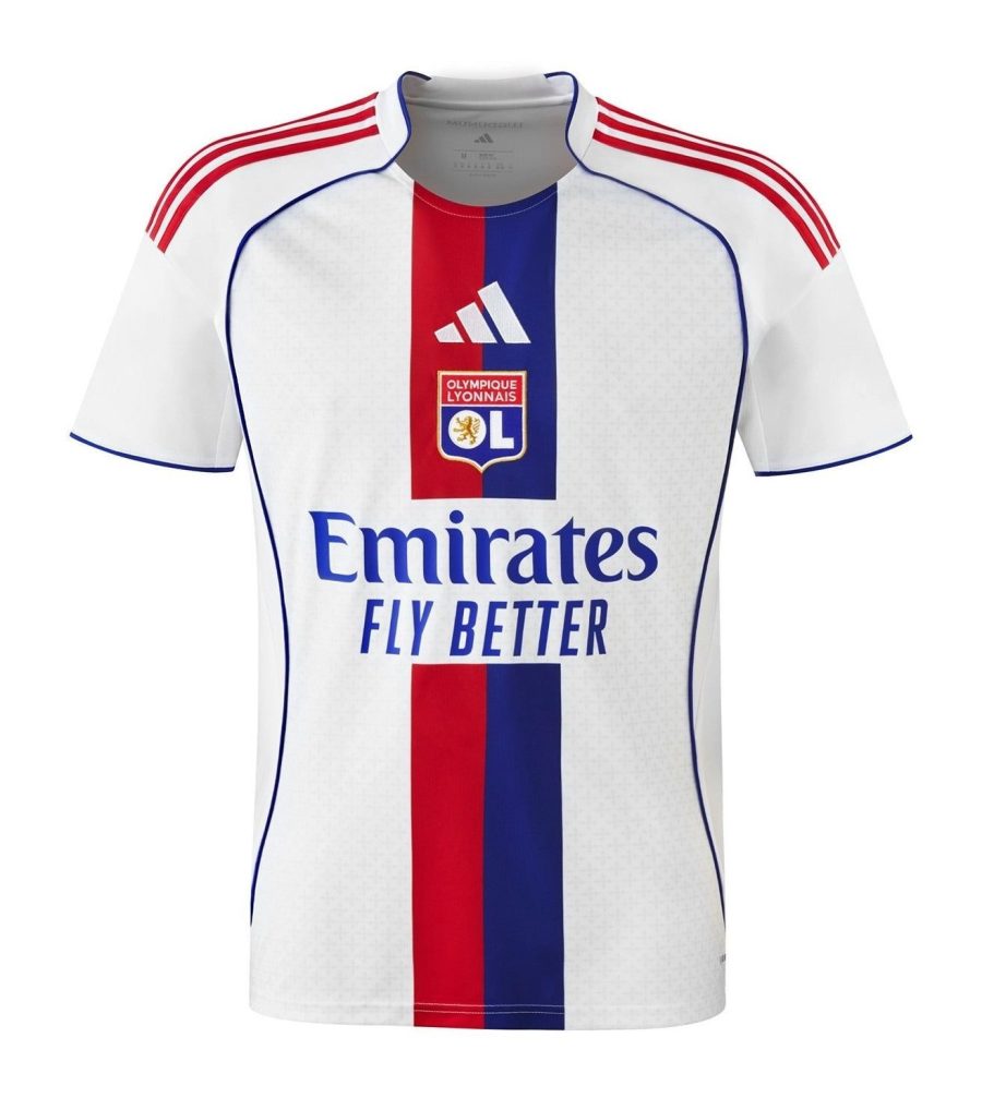 OLYMPIQUE LYONNAIS OL HOME JERSEY 20252026