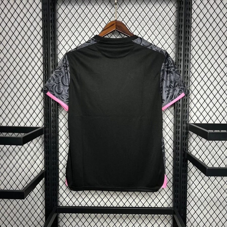 maillot-palestine-noir-farrah-azam-saison-2024-2025-style-football Palestine black jersey Farrah Azam 2024 2025 season soccer style