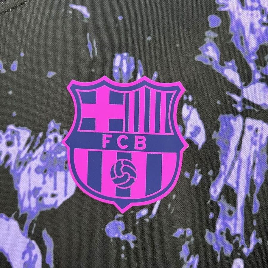 FC Barcelona pre-match jersey 2025 2026 warm-up kit